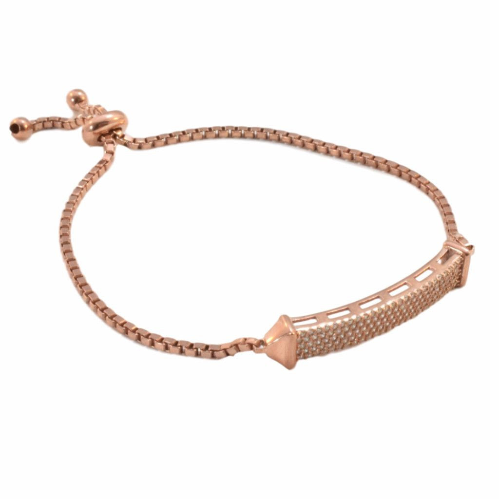 Harlekin "ajust" armbånd med zirkoner