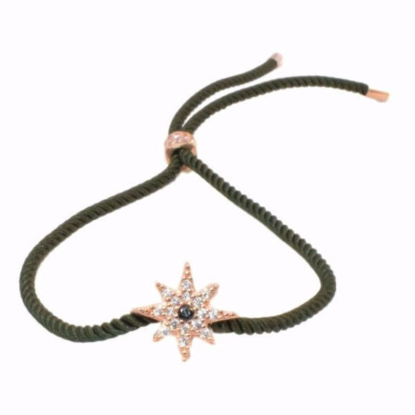 Friendship armbånd med silkepolyester